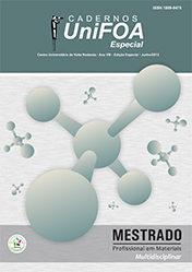 Cadernos UniFOA Especial Mestrado em Materiais